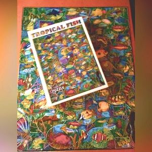 White Mountain Puzzle (out of print) ‘Tropical Fish’